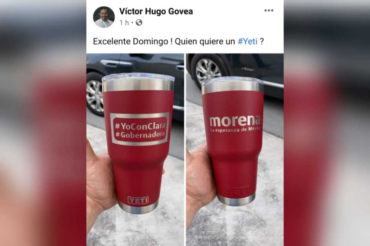 Muestran apoyo a Clara Luz Flores como candidata de Morena para Nuevo León. Foto: Especial.