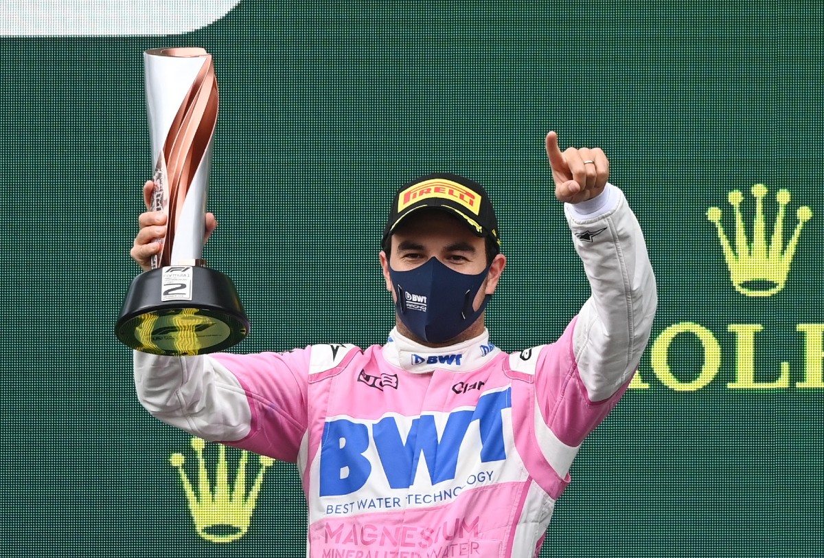 Sergio Pérez sube al podio del GP de Turquía (Reuters)