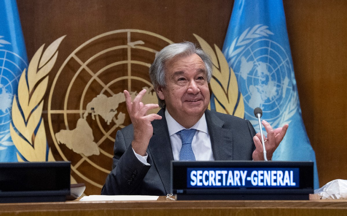 António Guterres, secretario general de las Naciones Unidas. (AFP)