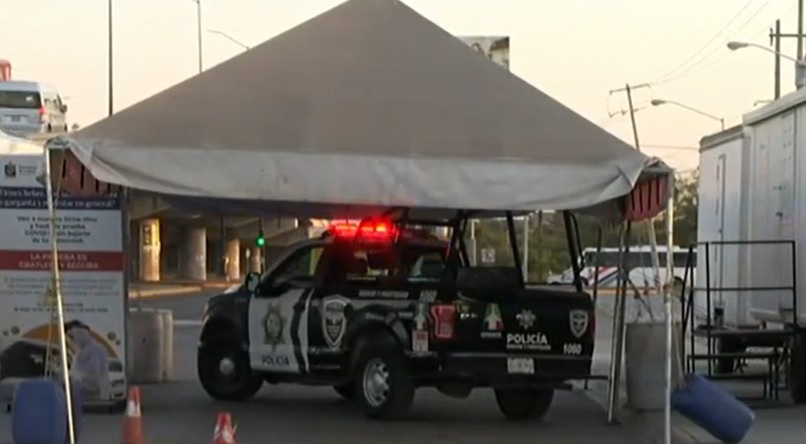 Cierran módulos de pruebas covid-19 por asueto. Foto: Especial.