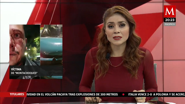 Conductor denunció ser víctima de los llamados "Montachoques"