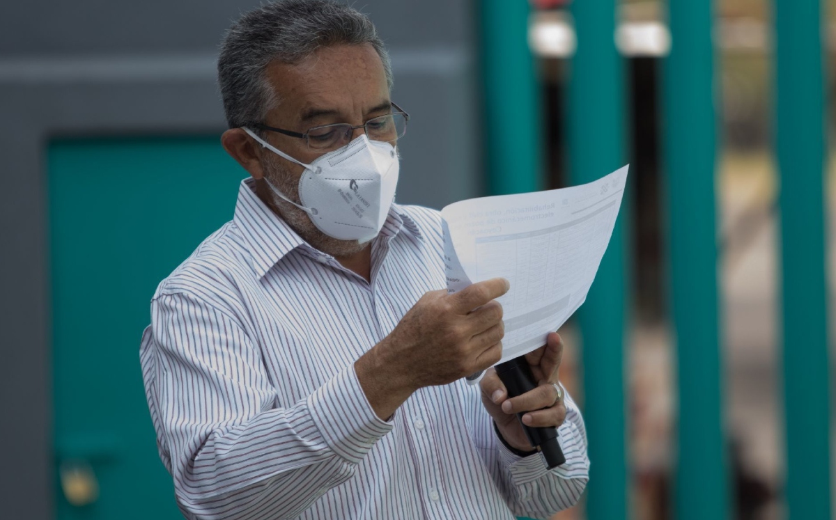 Rafael Carmona, coordinador del Sacmex. (Cuartoscuro)