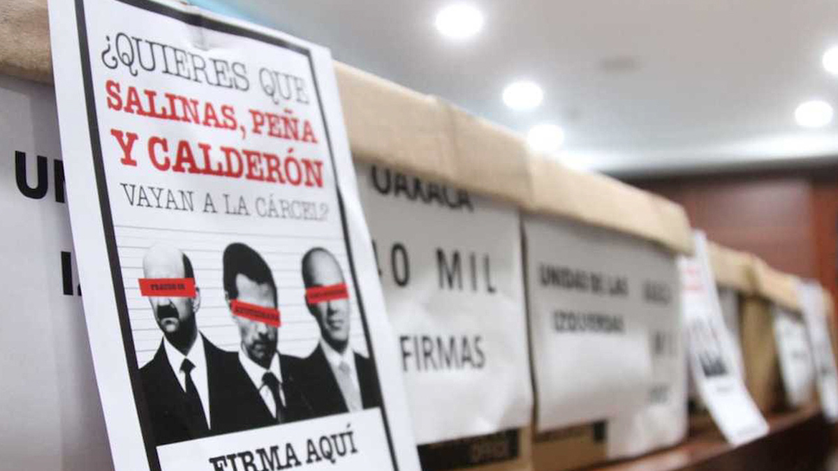 'Reviven' a más de 5 mil muertos para apoyar consulta popular; el proceso podrá continuar