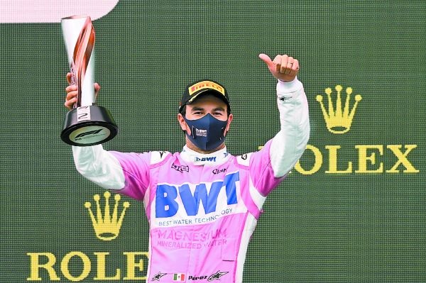 Sergio Pérez es el piloto mexicano con más podios en la historia de la Fórmula 1