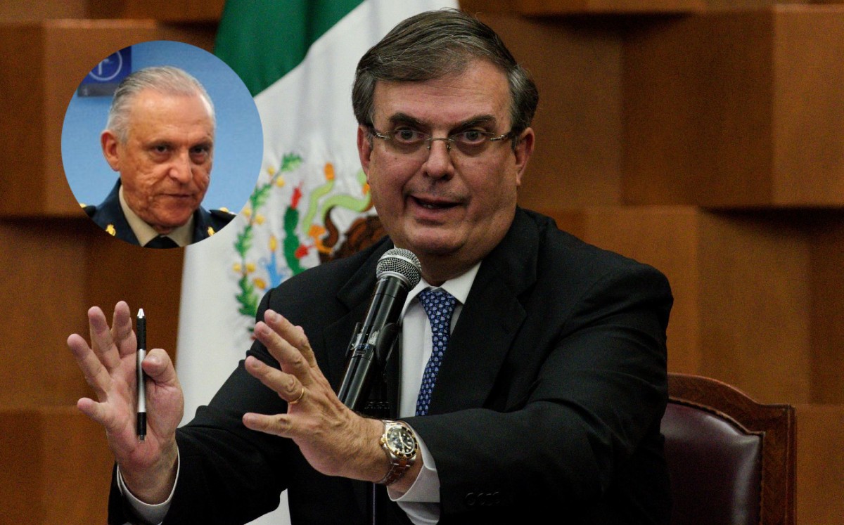 Cienfuegos sería repatriado como un mexicano sin cargos en EU, explicó Ebrard en conferencia. (Cuartoscuro)