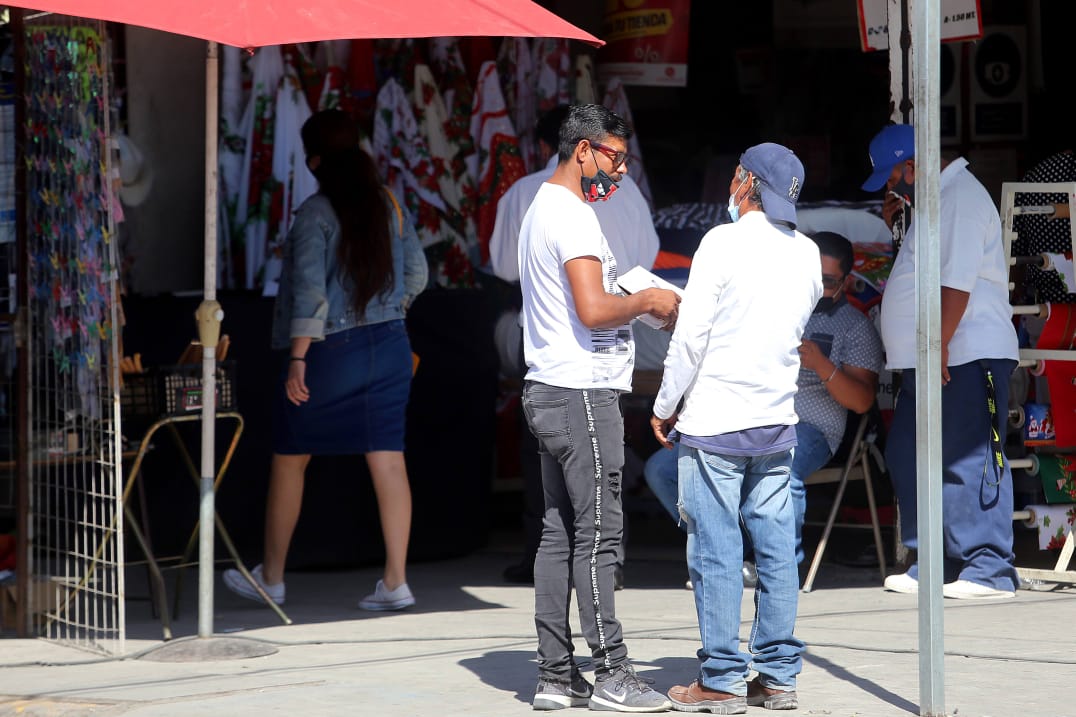 Bajó un 34 por ciento el contagio por covid-19 en Durango. (Rolando Riestra)