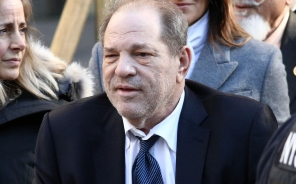 Harvey Weinstein con síntomas de covid-19 (Shutterstock).