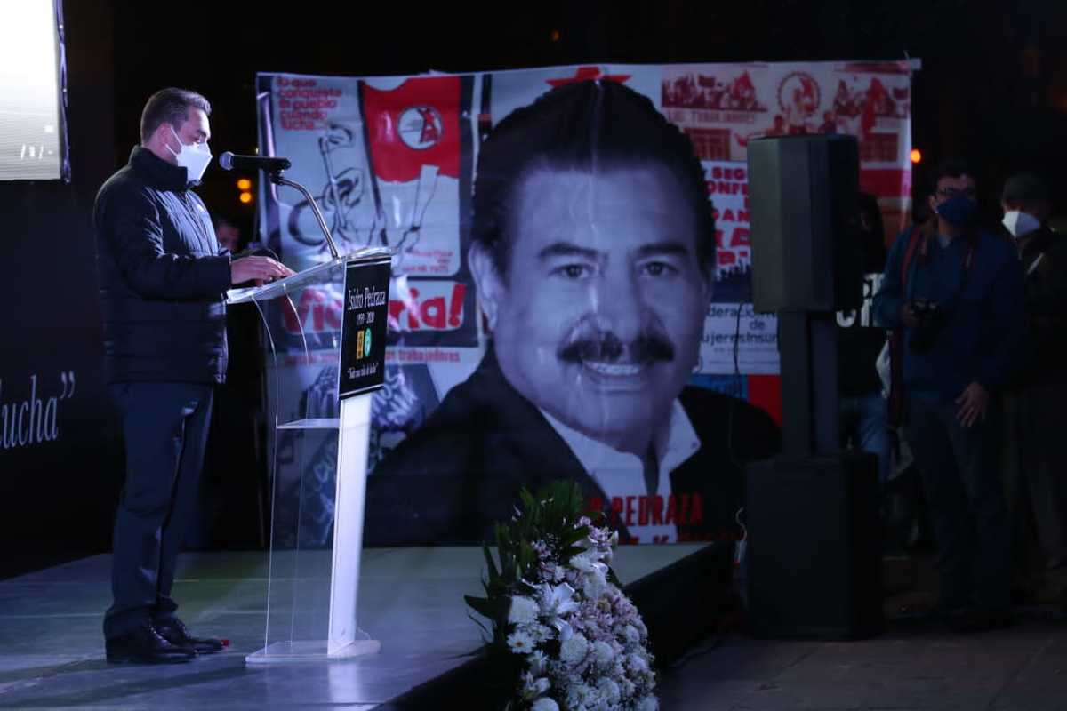 Homenaje póstumo a Isidro Pedraza. (Jorge Sánchez)