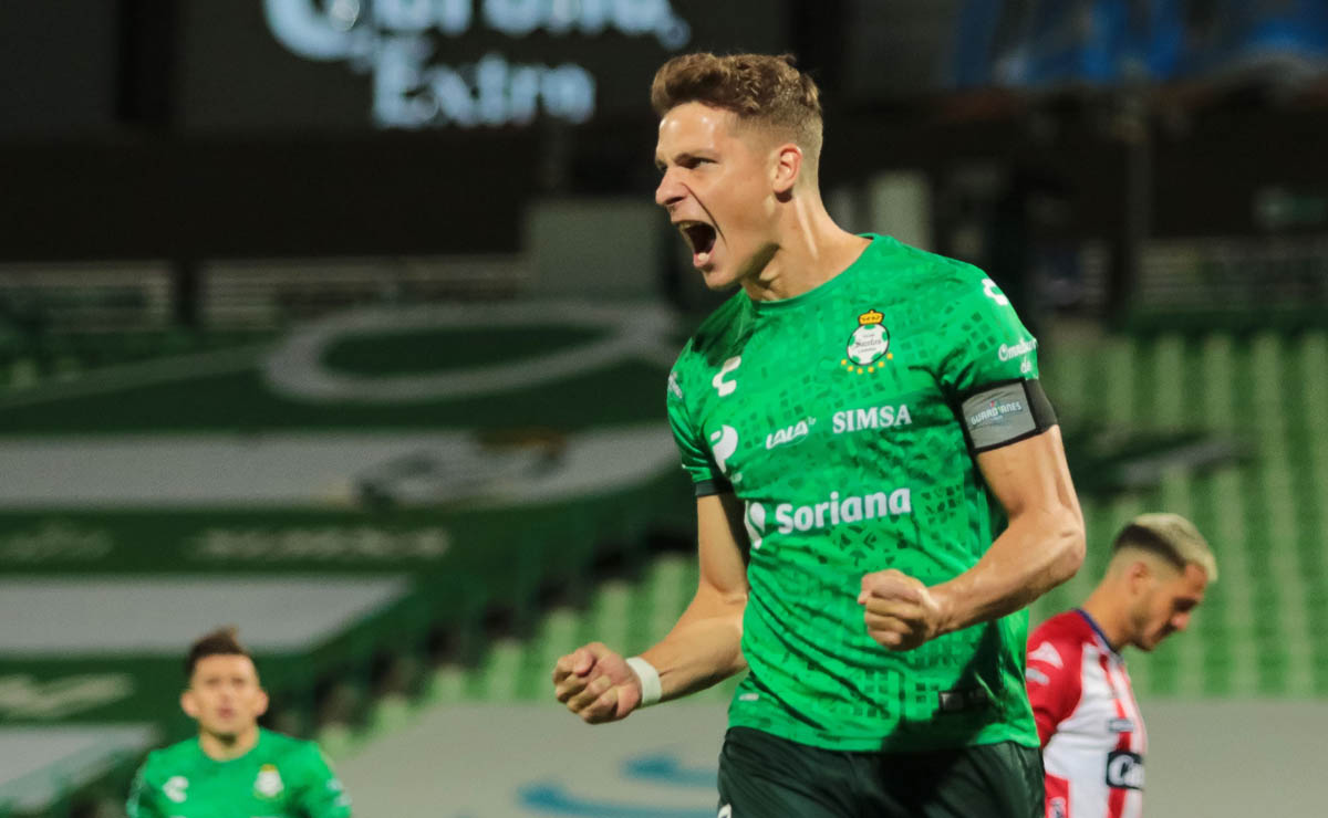 Julio Furch, jugador de Santos Laguna (Mexsport)