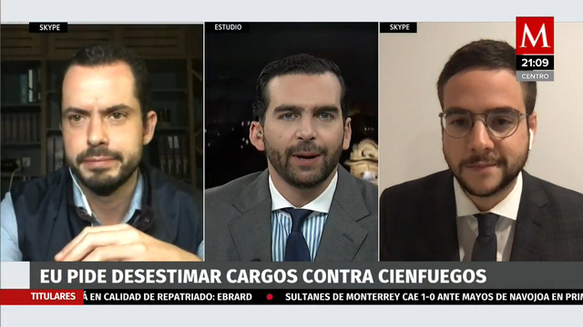 Paul Ospital, Abraham Mendieta. Estados Unidos pide desestimar los cargos contra Salvador Cienfuegos