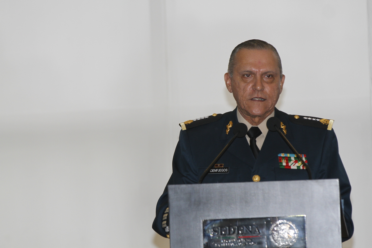 A petición de la FGR, EU se desiste de cargos contra Salvador Cienfuegos. (Nelly Salas)
