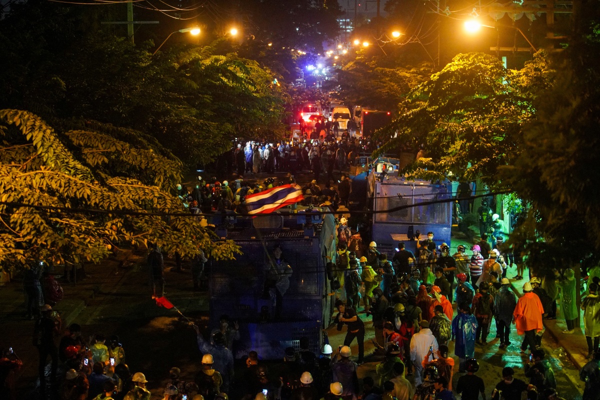 Las protestas en Tailandia se ha mantenido por meses para exigir cambios en el gobierno (Reuters)