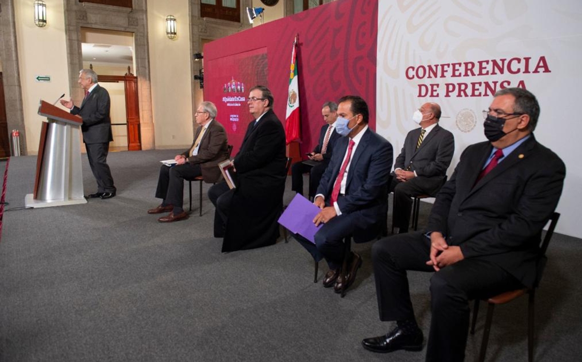 Representantes del sector privado de Salud acudieron a la conferencia del Presidente. (Cortesía)