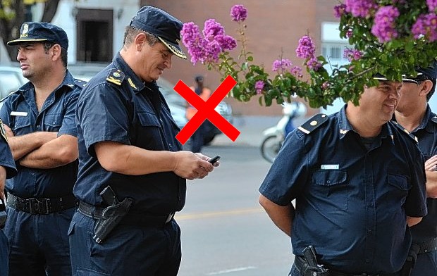Ya no podrán usar celulares personales en operativos