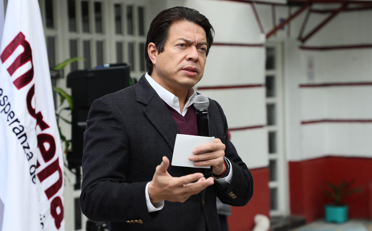 El dirigente de Morena defendió las acciones del gobierno mexicano ante el caso del general. (Especial)