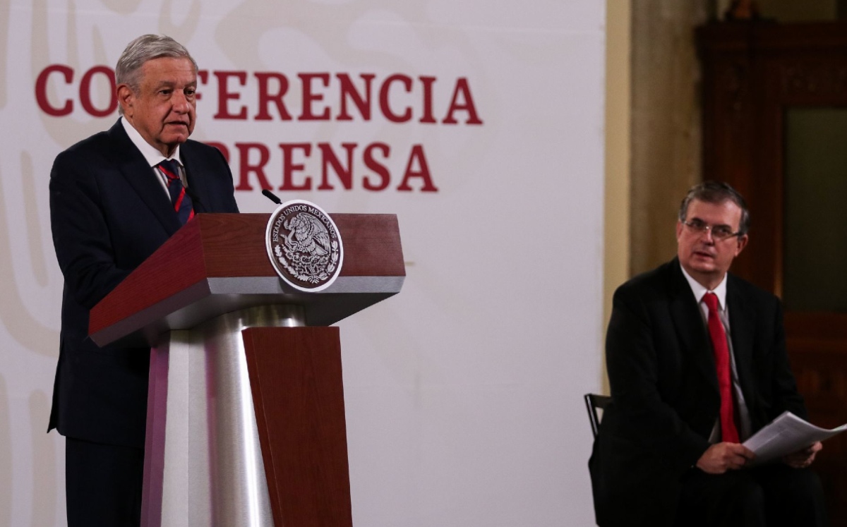 La Mañanera del 18 de noviembre en Palacio Nacional. (Cuartoscuro)
