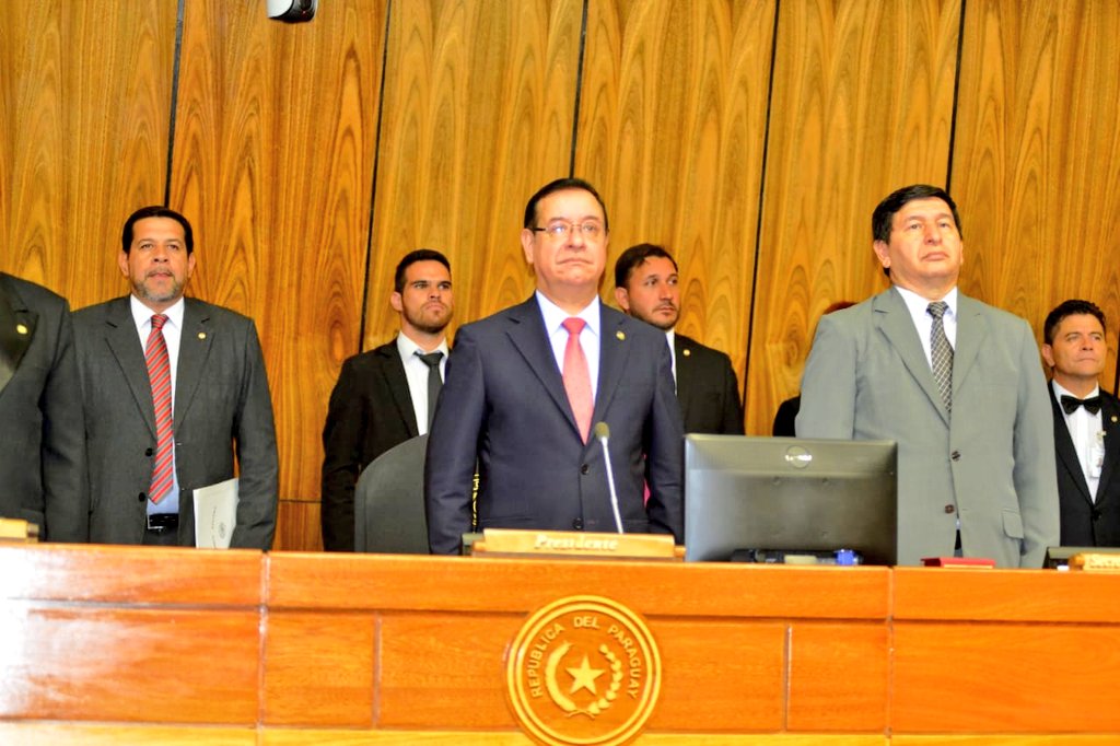 Miguel Cuevas regresa a la Cámara Baja de Paraguay luego de haber permanecido siete meses de encierro preventivo. (Especial)