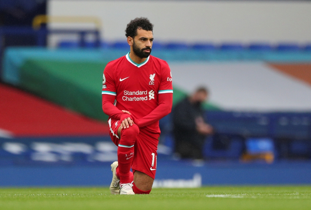 Moahmed Salah, delantero del Liverpool (Reuters)