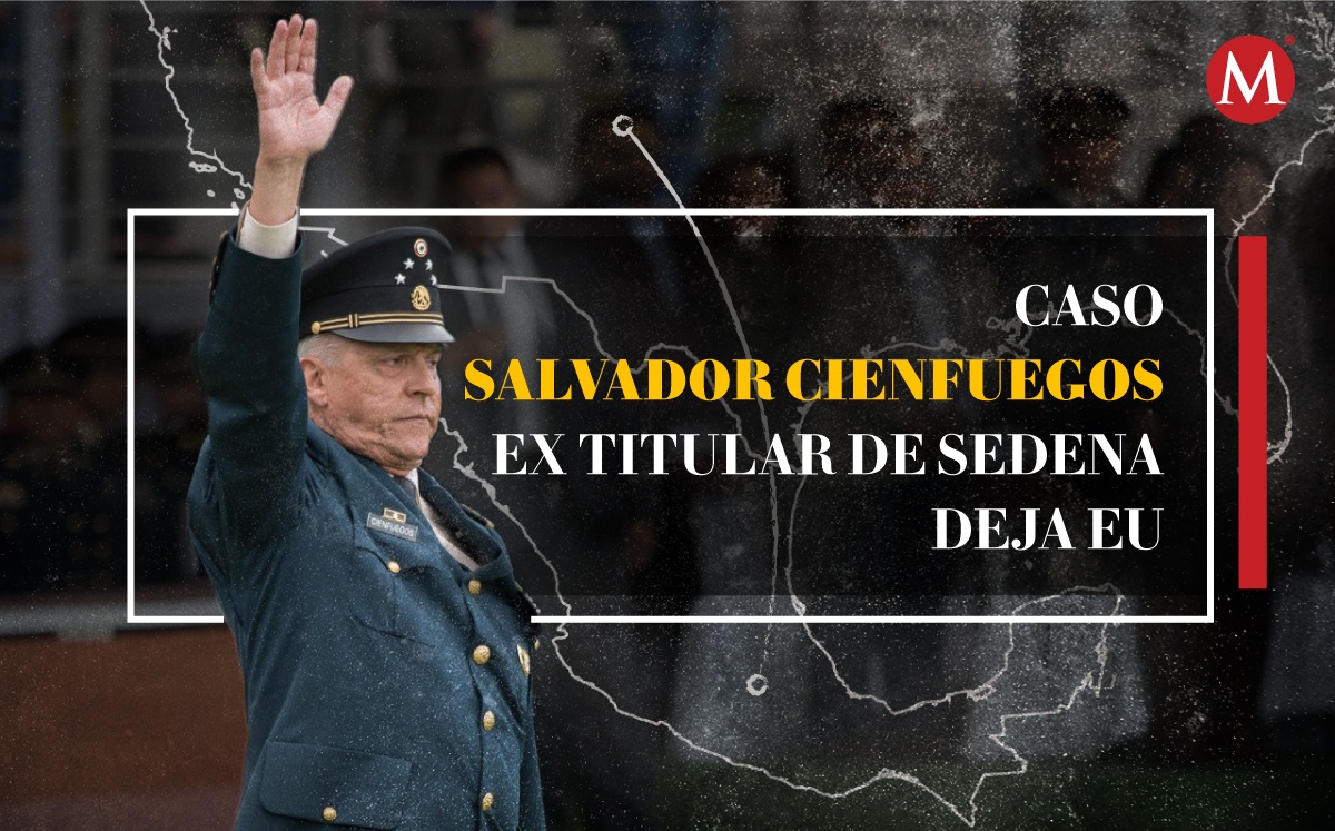 Salvador Cienfuegos fue detenido el 15 de octubre en EU.