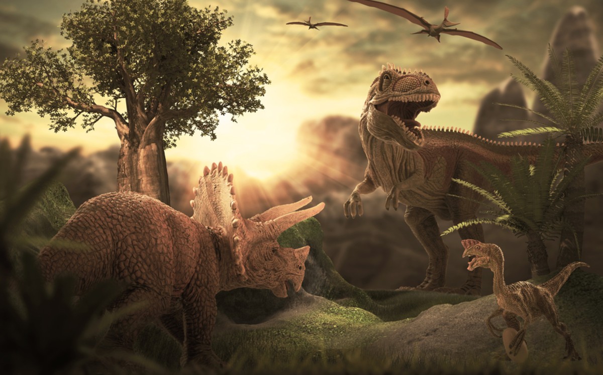 Dinosaurios eran criaturas de gran tamaño (Shutterstock)