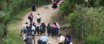 Los disparos con arma de alto calibre, presuntamente provenían de habitantes del Sector de Santa Marta. (Tomada de @IglesiaMexico)