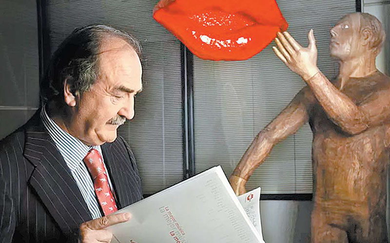 El dueño de la emisora Kiss FM. (Chema Conesa/El Mundo)