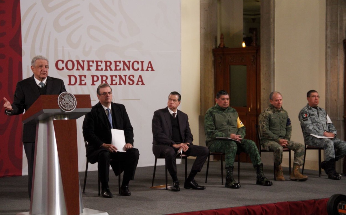 La Mañanera del 19 de noviembre en Palacio Nacional. (Cuartoscuro)