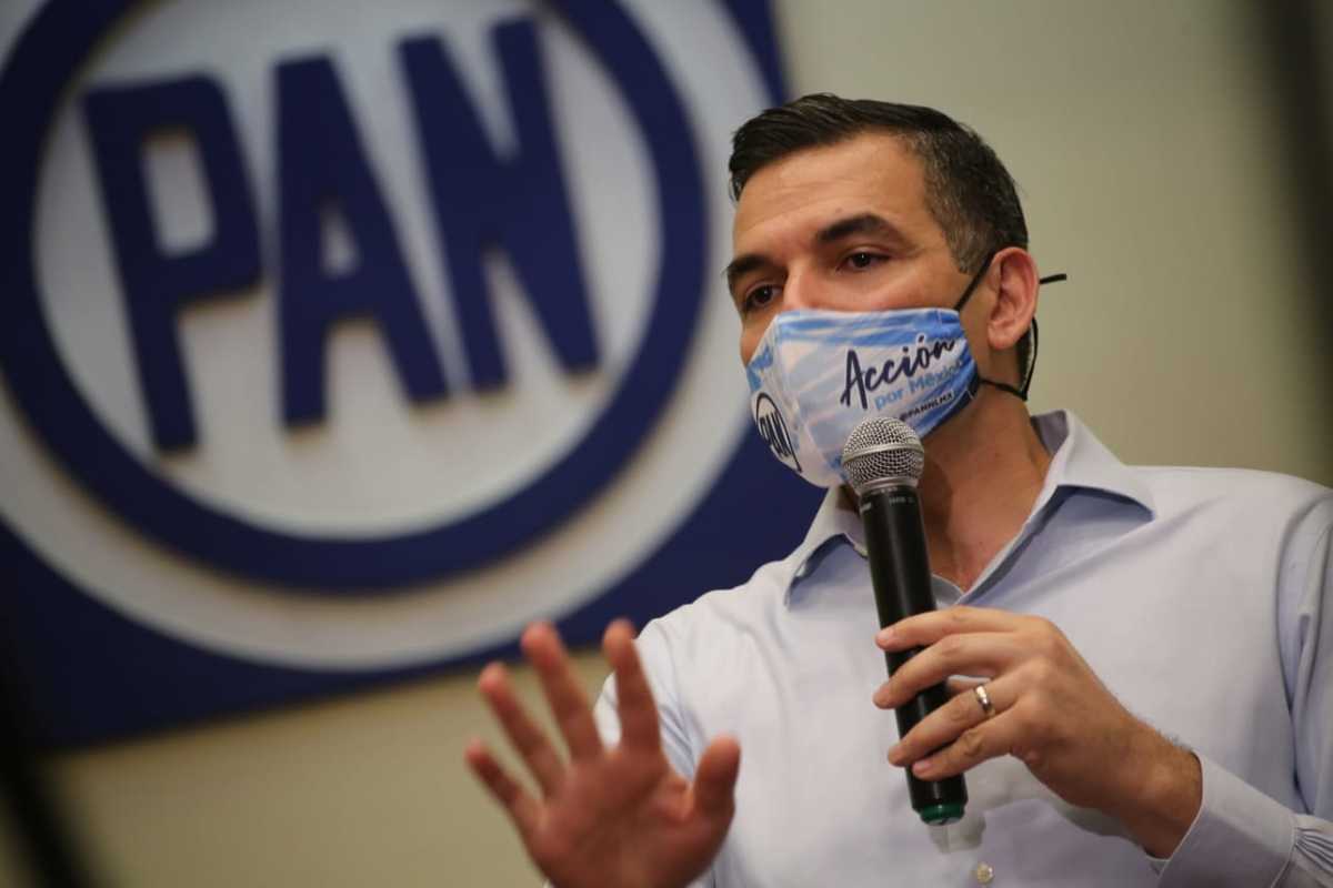 Mauro Guerra, dirigente estatal del PAN. Foto: Roberto Alanís
