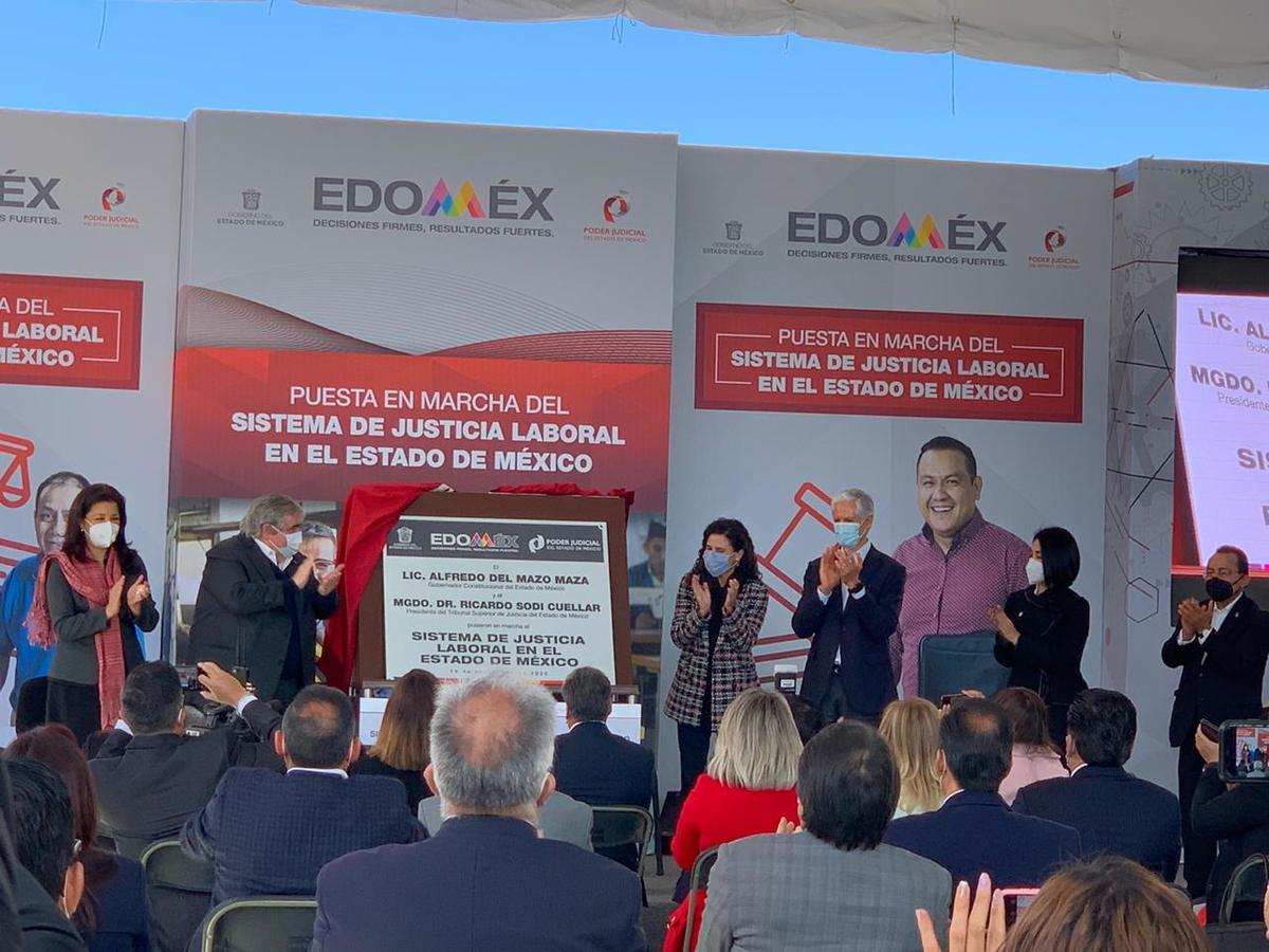 Uno de los mayores aciertos de la Reforma de 2017 y 2019 fue especializar la justicia laboral, dijo el gobernador.
