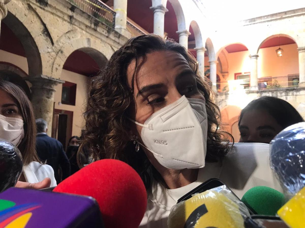La secretaria  de Igualdad Sustantiva entre Mujeres y Hombres del Estado de Jalisco, Paola Lazo , acudió al Congreso del Estado  (Elsa Martha Gutiérre