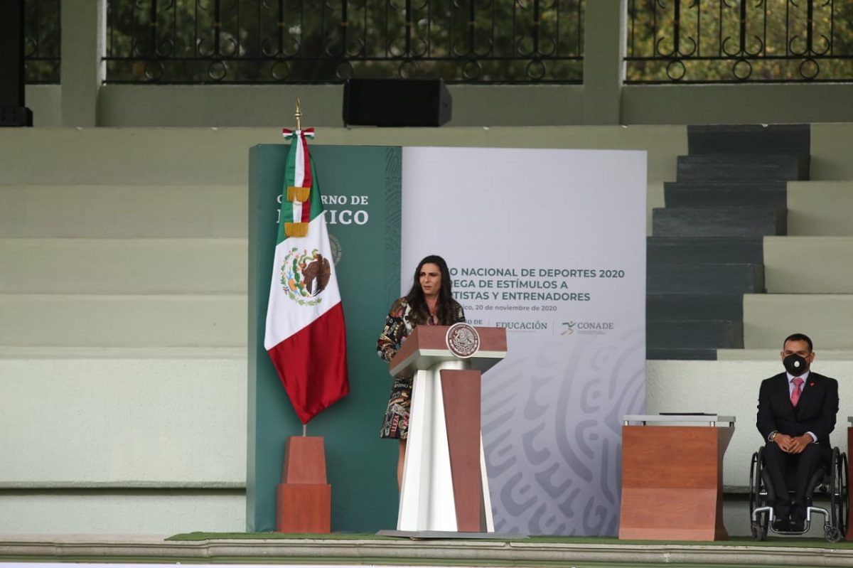 Ana Guevara, directora de la CONADE (Octavio Hoyos)