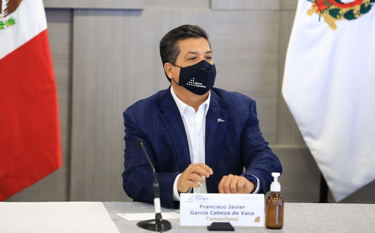 Francisco García Cabeza de Vaca, gobernador de Tamaulipas. (Cortesía)