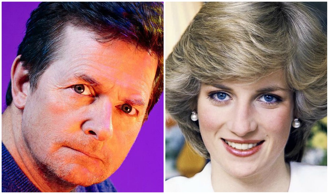 Michael J. Fox también conoció al príncipe Carlos (Instagram).