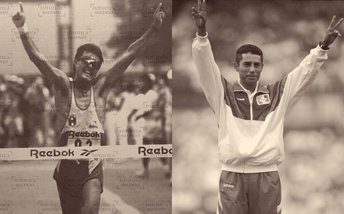 Carlos Mercenario y Bernardo Segura, medallistas olímpicos mexicanos (Fototeca Milenio / Mexsport)