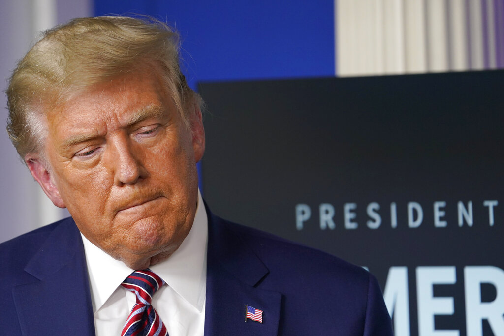Donald Trump afirma que le cometieron un fraude electoral durante los comicios presidenciales de EU. (AP)