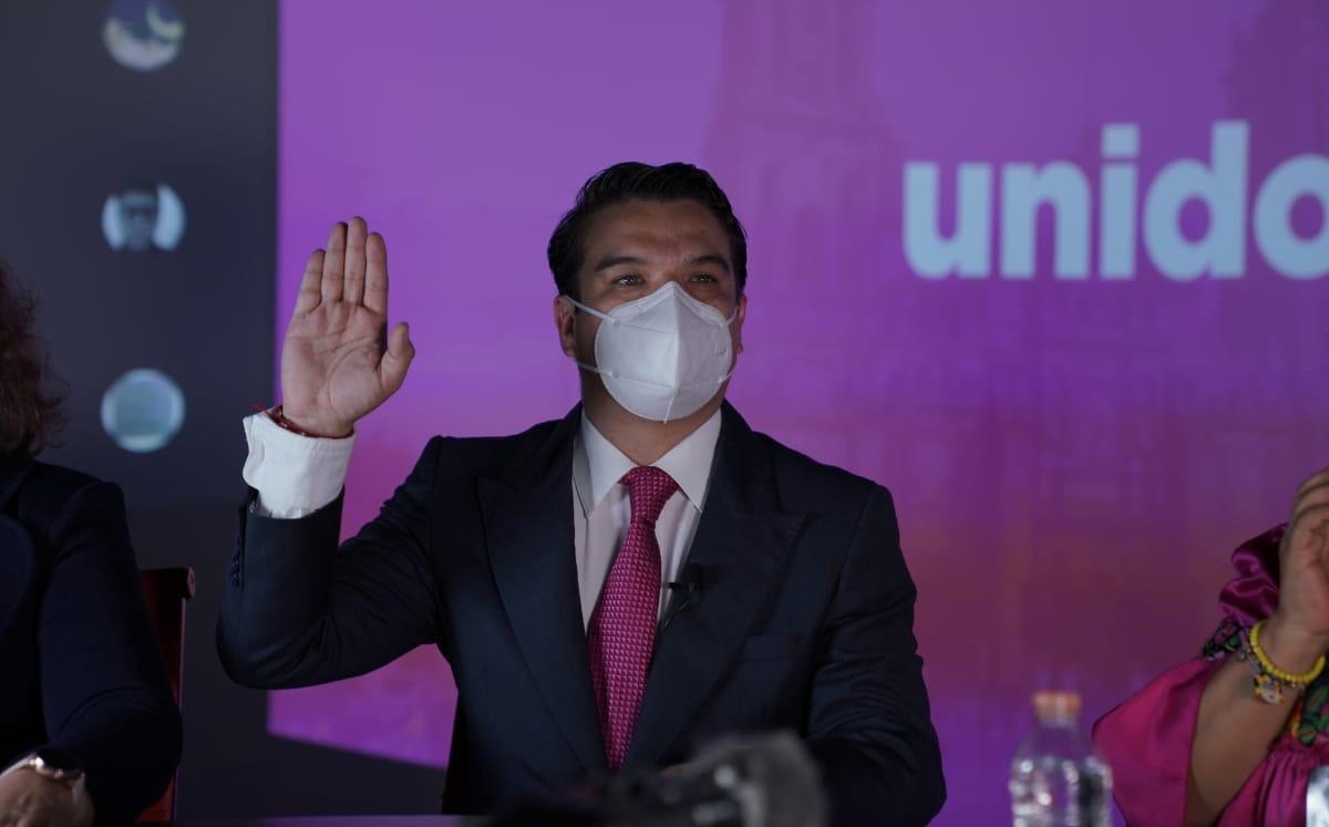 Gerardo Islas Maldonado, presidente del partido Fuerza Social por México. (Cortesía)