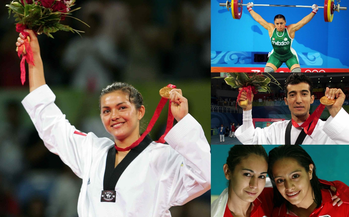 Medallistas mexicanos en los Juegos Olímpicos de Pekín 2008 (Mexsport)