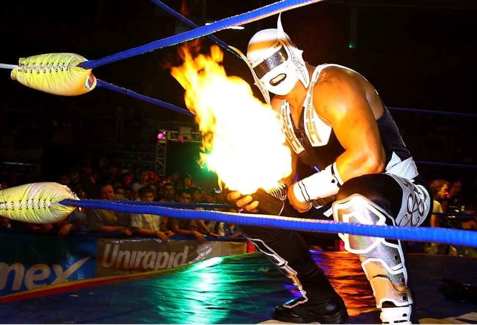 Abismo Negro, ex luchador de la Triple A (Mexsport)