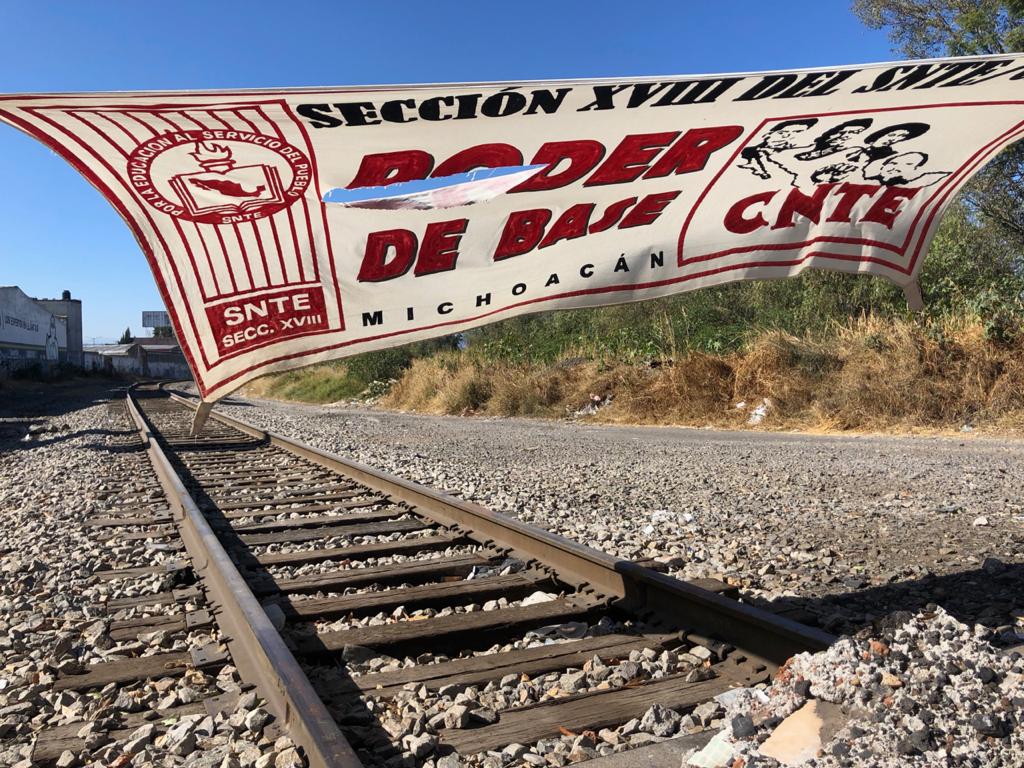 Los bloqueos ferroviarios fueron puestos hace casi dos meses. (Jocelyn Estrada)