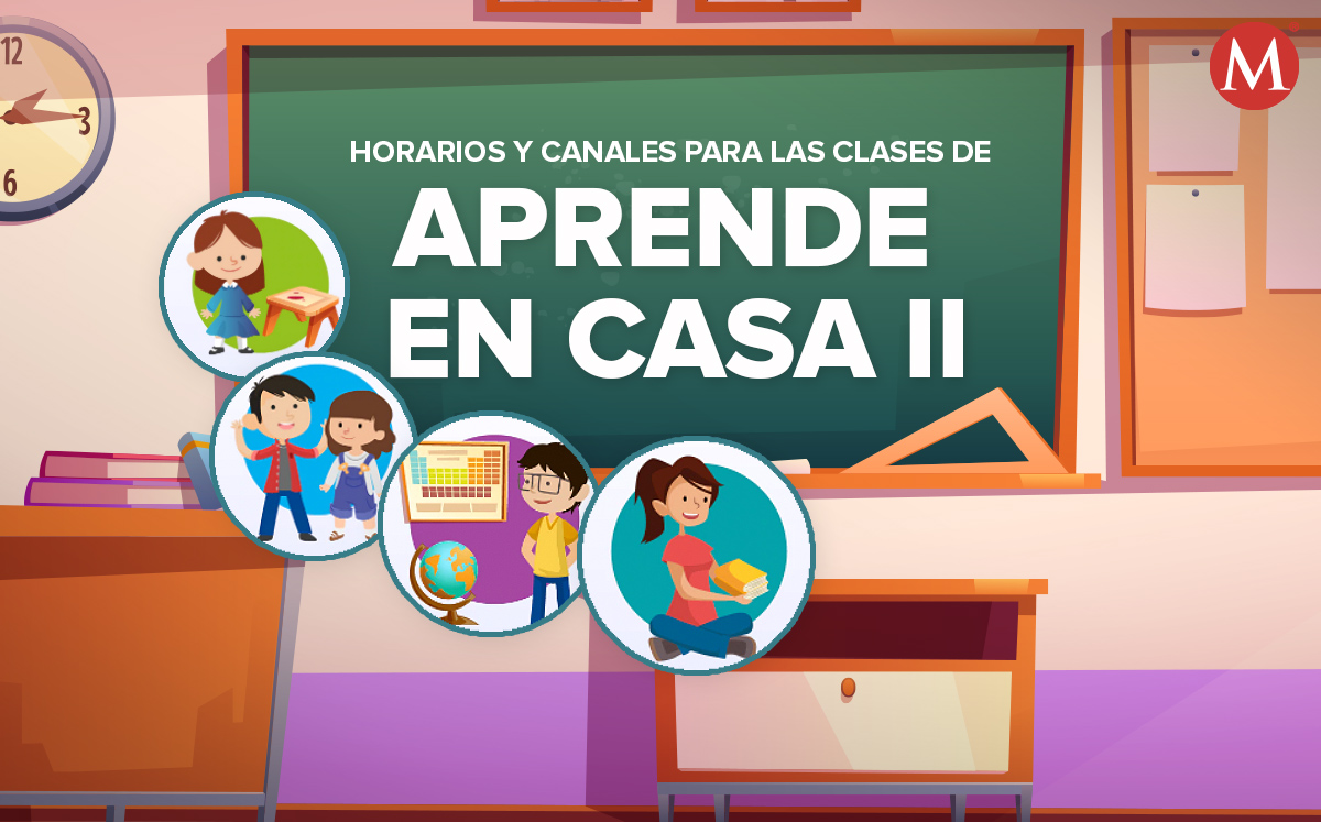 Conoce los horarios del programa Aprende en Casa II.