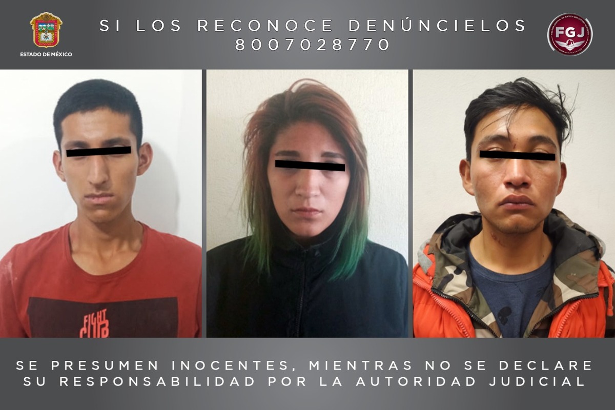 Fueron presentados al Ministerio Público. (Especial)
