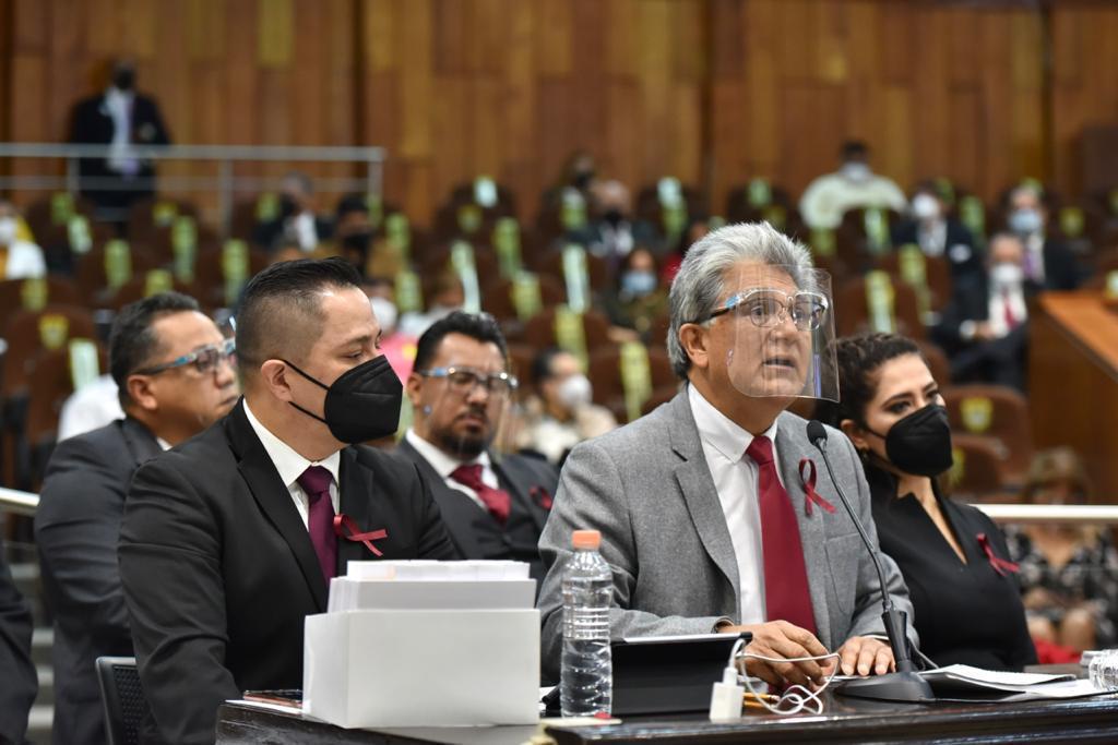 El funcionario estatal compareció ante el Congreso de Veracruz.