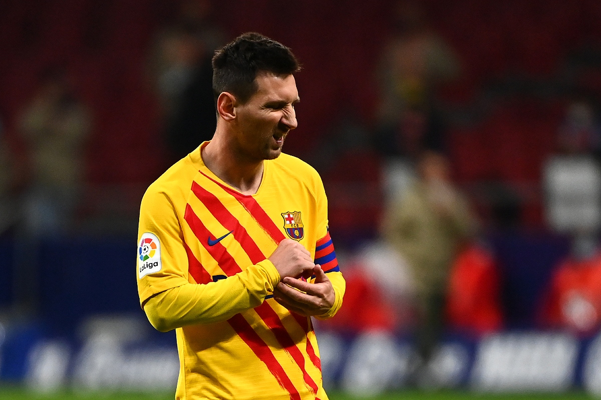 Messi, descartado para el Dinamo de Kiev vs Barcelona de Champions League (AFP)