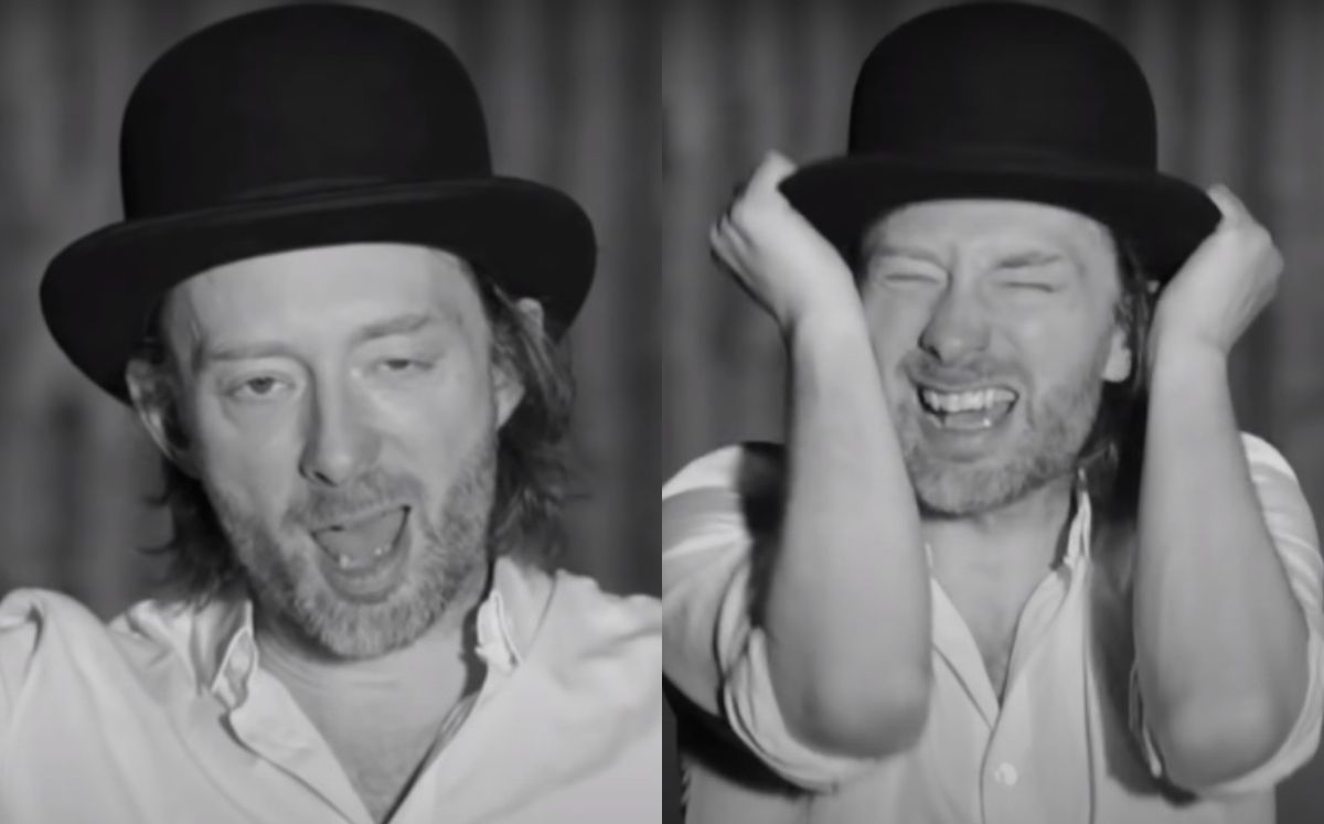 Thom Yorke en el videoclip de 'Lotus Flower' (Captura)
