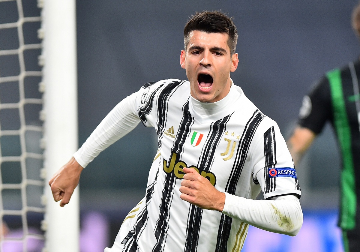 Álvaro Morata le da el triunfo a la Juventus en Champions League (Reuters)