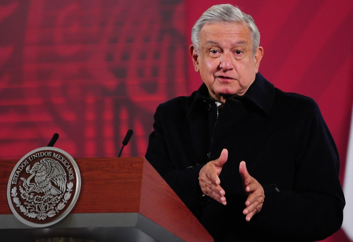 AMLO anunció que fue alcanzada La Mañanera número 500 al inicio de la conferencia del 24 de noviembre. (Cuartoscuro)