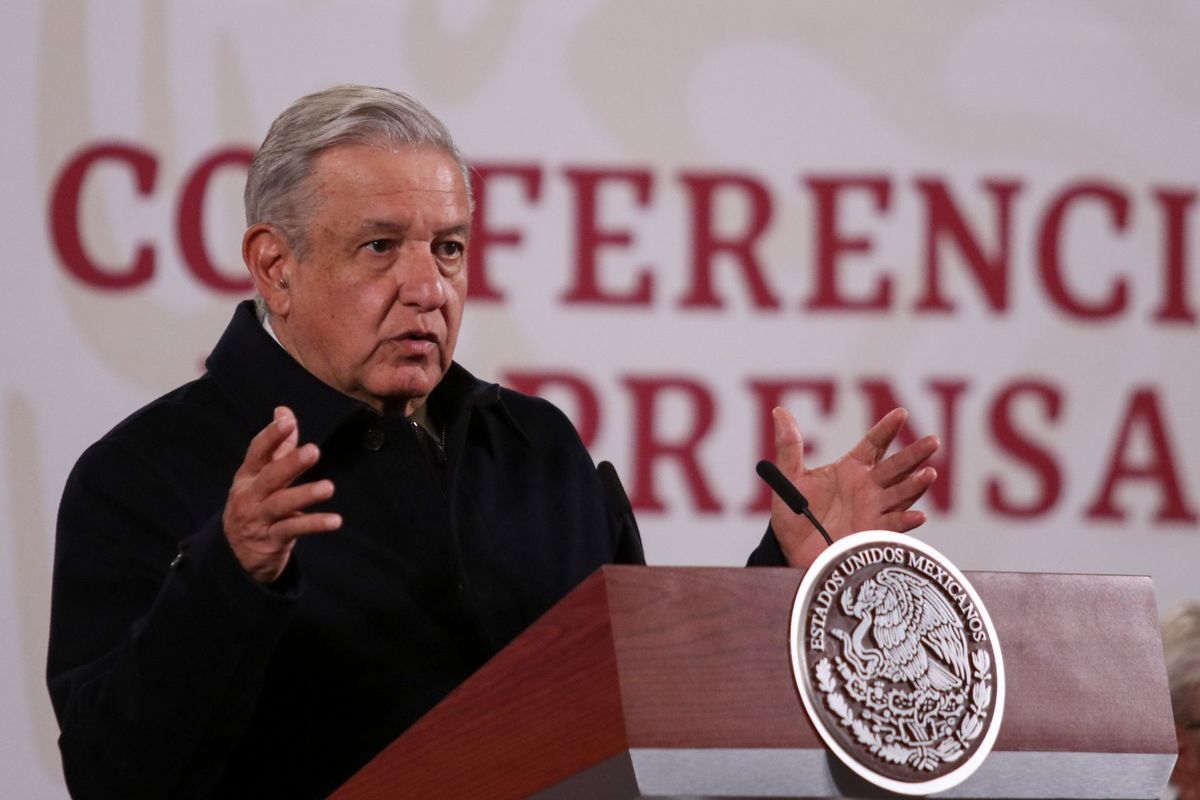 AMLO consideró que la reunión con los empresarios fue un buen encuentro. (Cuartoscuro)