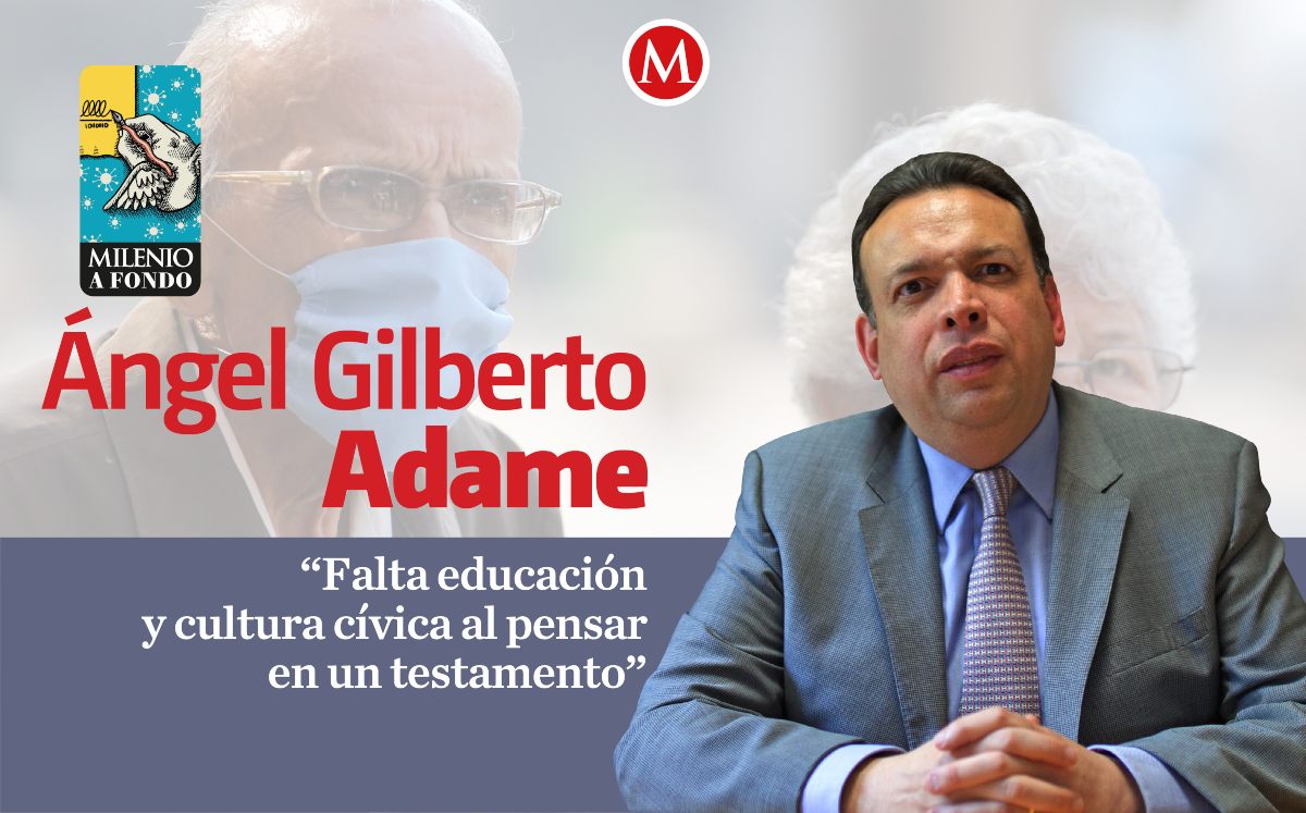 Ángel Gilberto Adame López, notario y escritor. (Especial)