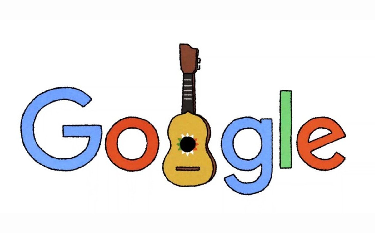 Así Google da homenaje a los mariachis con doodle de hoy. (Captura)
