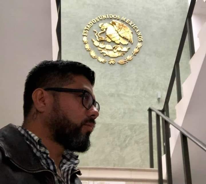 Ezequiel Lizalde Rodríguez, periodista en Baja California Sur. (Margarita Rojas)